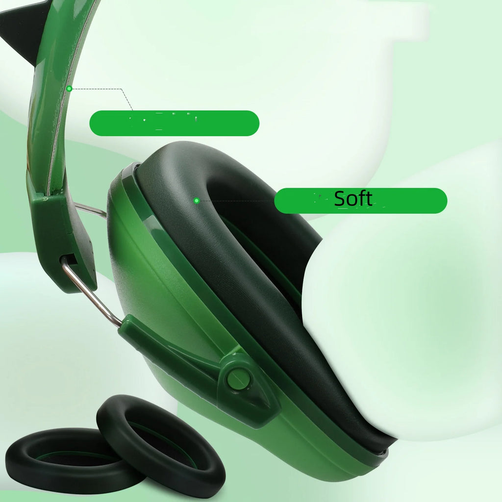 Kids Noise-Cancelling Earmuffs — Gentle Hearing Protection, alternate angle