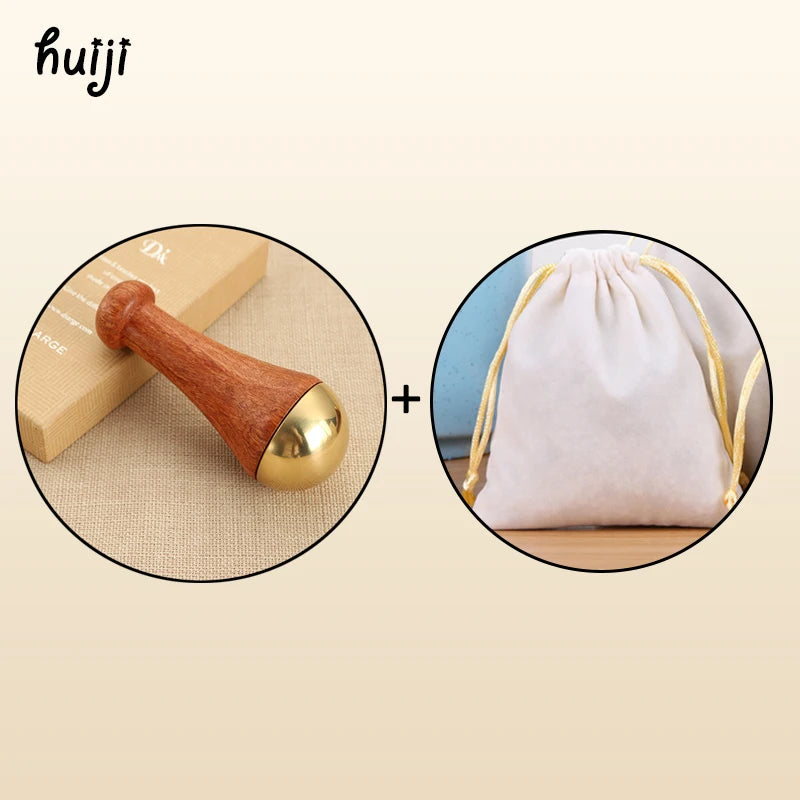 Kansa Wand Facial Massager — Gentle Skin Ritual, thoughtful detail