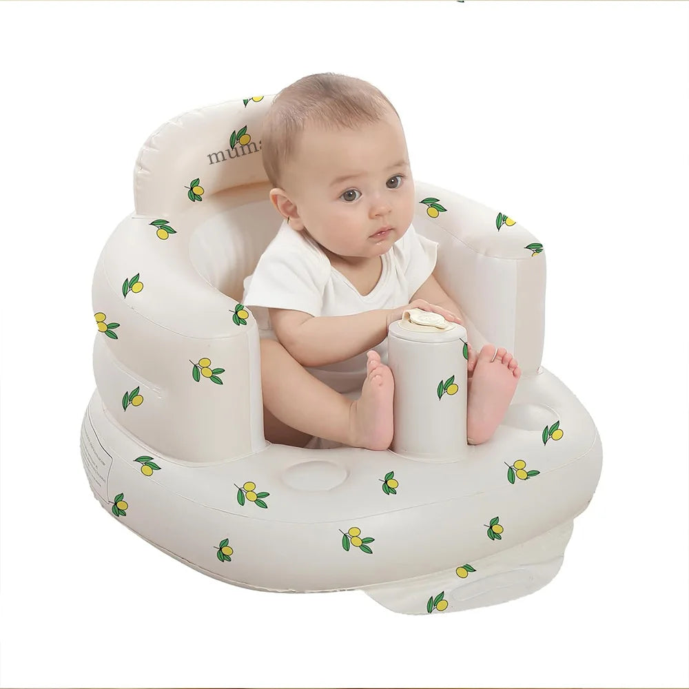 Inflatable Baby Bathtub — Gentle Bath Time, lifestyle setting