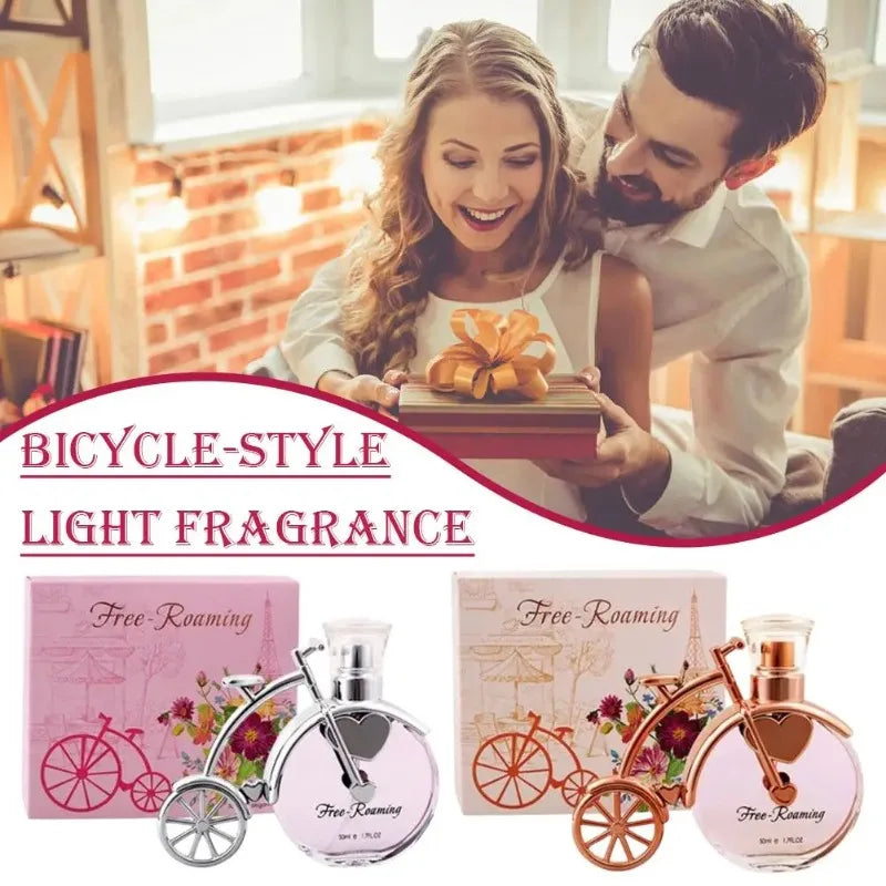 Bicycle Design Perfume — Romantic Floral Scent Gift, alternate angle