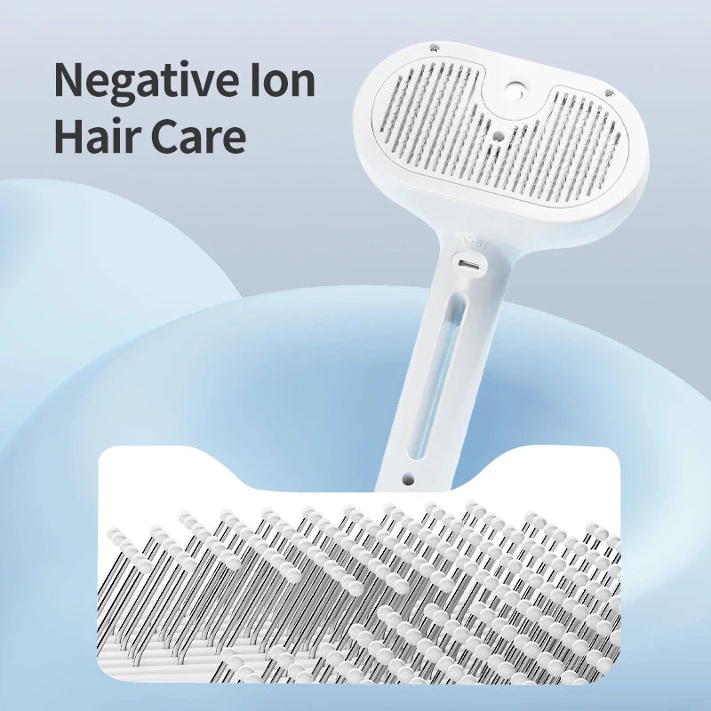 Pet Steam Grooming Brush — Soothing Care for Pets, lifestyle setting
