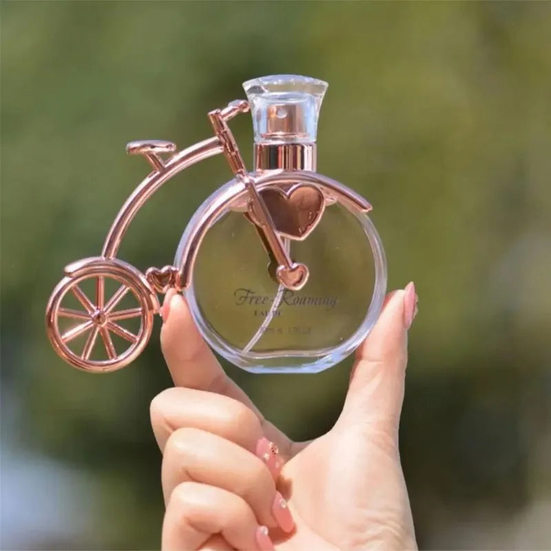Bicycle Design Perfume — Romantic Floral Scent Gift, lifestyle setting