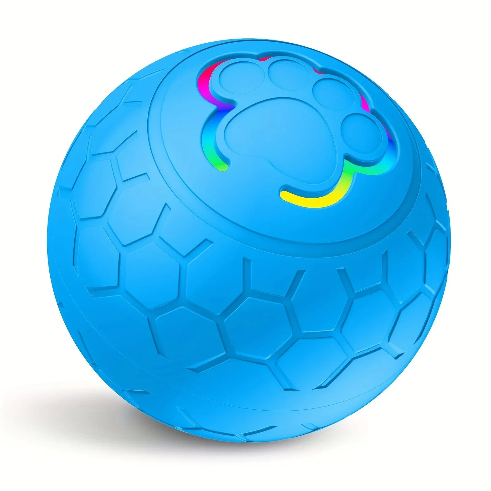 Interactive Pet Ball — Colorful Lights & Movement, thoughtful detail