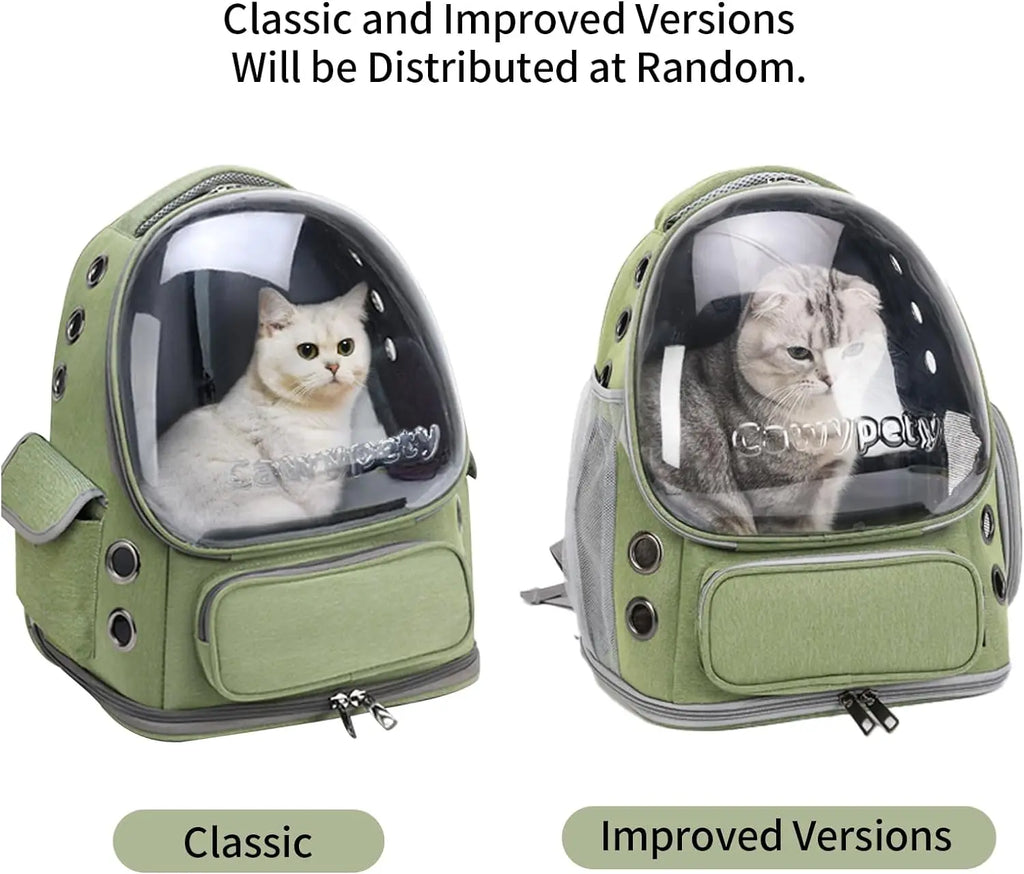 Transparent Pet Carrier Backpack — For Gentle Journeys, close-up detail