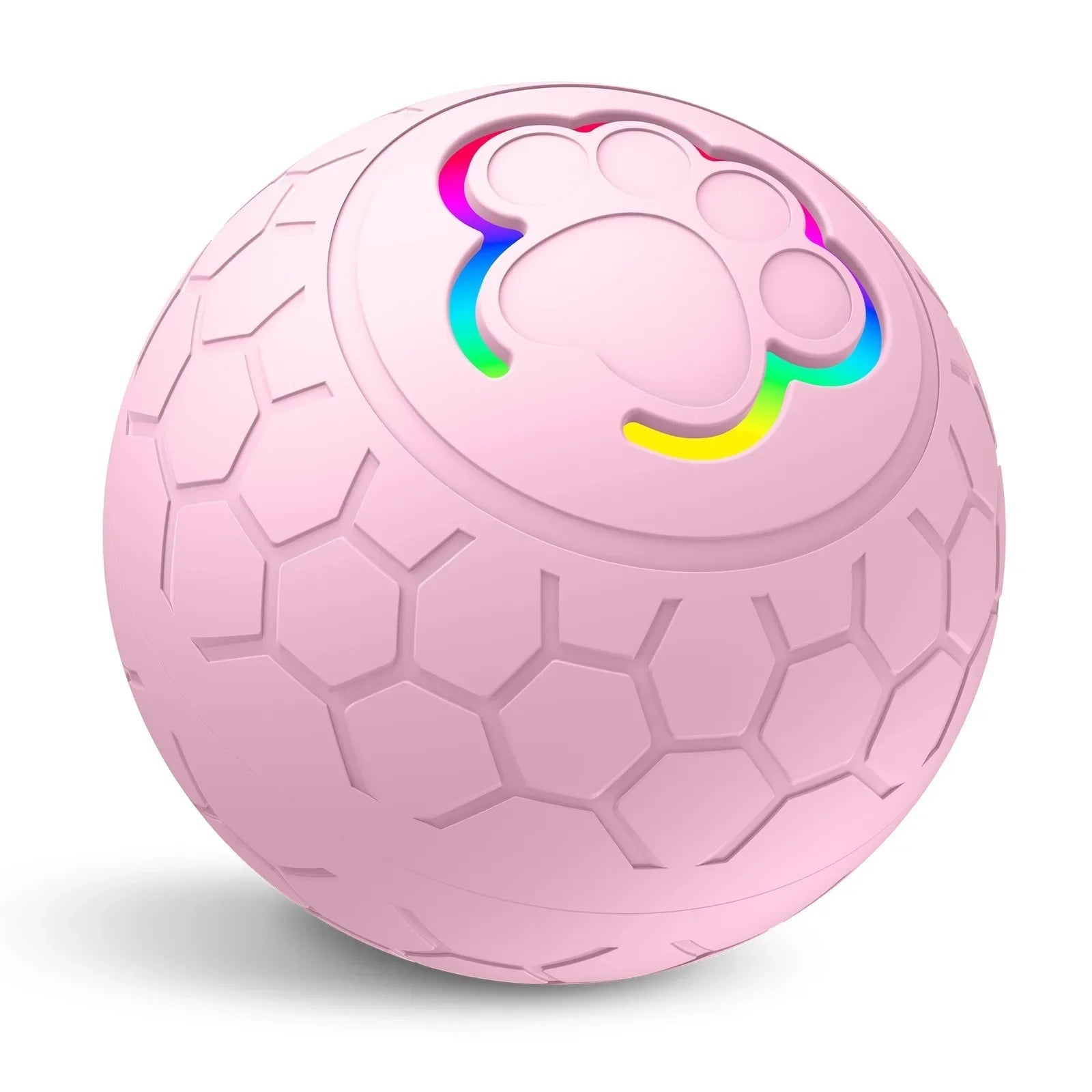 Interactive Pet Ball — Colorful Lights & Movement, ambient mood shot