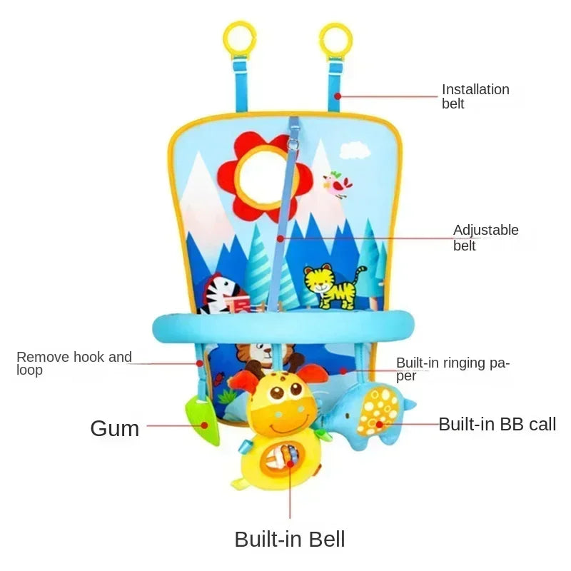Baby Hanging Activity Toy — Gentle Sensory Play, elegant display