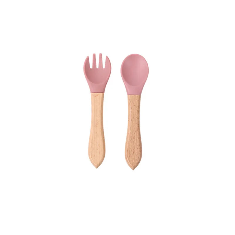 Silicone Baby Feeding Set — Gentle Weaning Essentials, soft texture detail