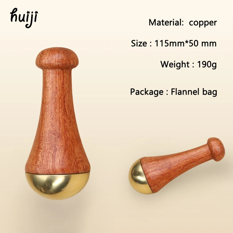 Kansa Wand Facial Massager — Gentle Skin Ritual, lifestyle setting