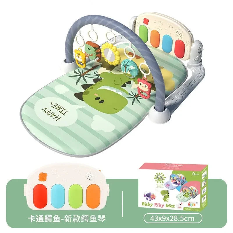 Baby Activity Play Mat — Musical Sensory Fun, side view