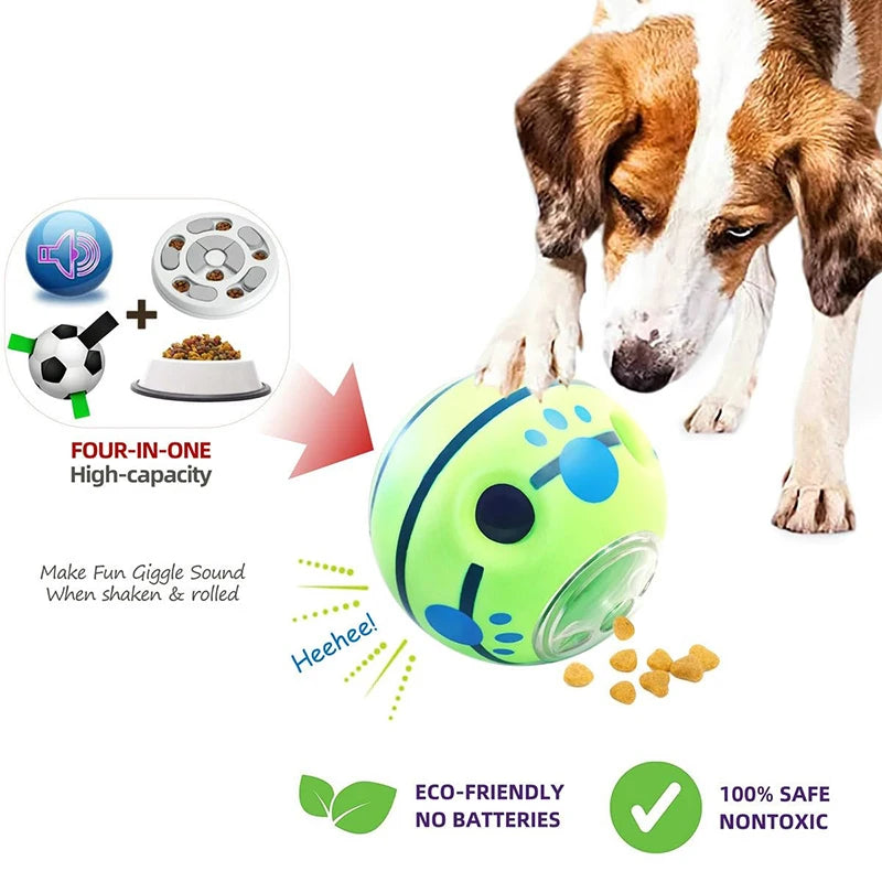 Treat Dispensing Dog Toy — Mindful Mealtime Fun, close-up detail