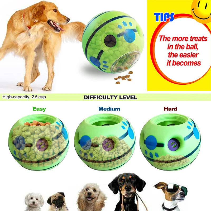 Treat Dispensing Dog Toy — Mindful Mealtime Fun, alternate angle