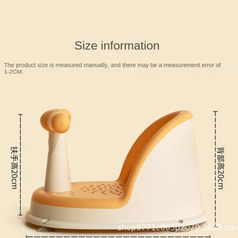 Baby Bath Seat — Soft Silicone Comfort, alternate angle