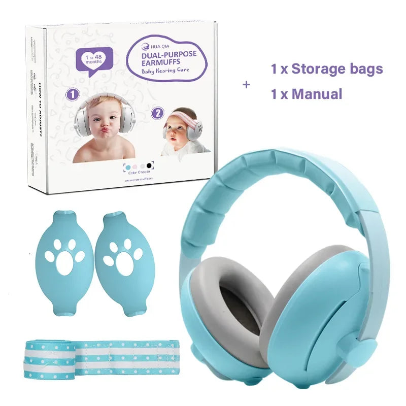 2-in-1 Baby Earmuffs — Peaceful Sound Protection, lifestyle setting