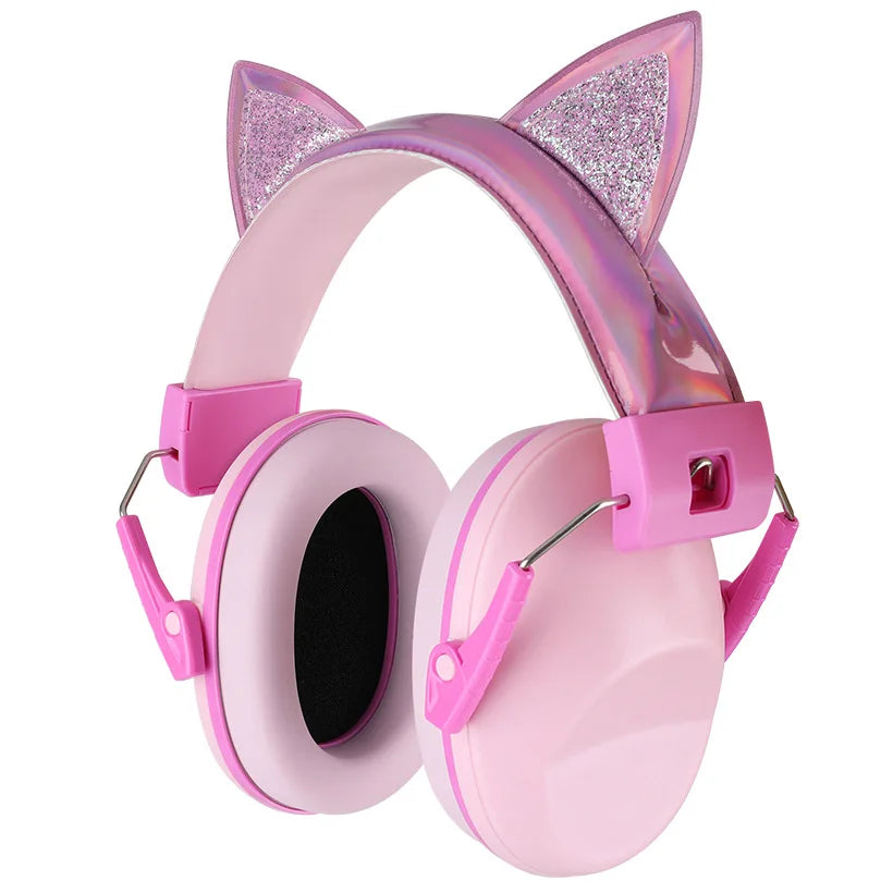Kids Noise-Cancelling Earmuffs — Gentle Hearing Protection, soft texture detail