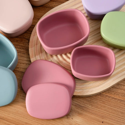2PCS Baby Food Storage Containers — Gentle Mealtime, close-up detail