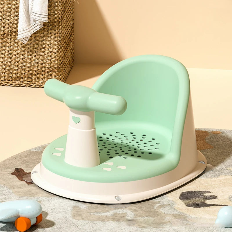 Baby Bath Seat — Soft Silicone Comfort, premium quality view