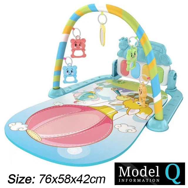 Baby Activity Gym — Musical Piano Play Mat, gift-ready presentation