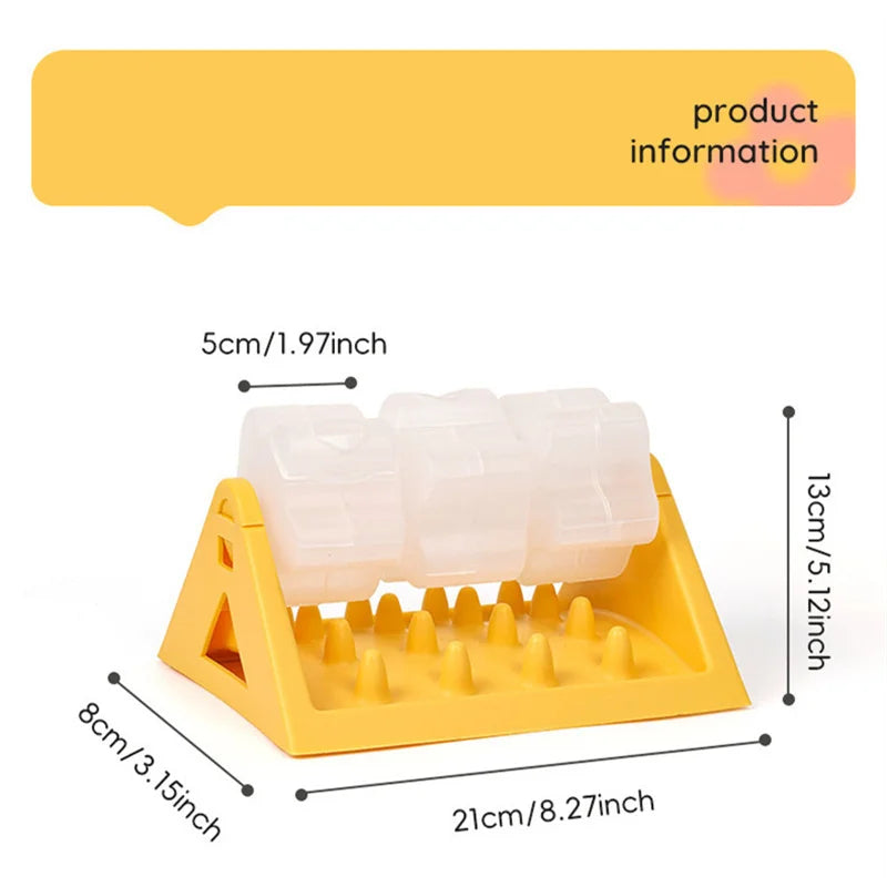 Pet Slow Feeder — Interactive Puzzle Toy, natural styling