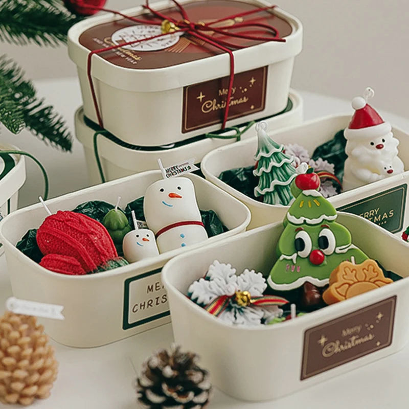 Christmas Candle Gift Set — Handmade Aroma Collection