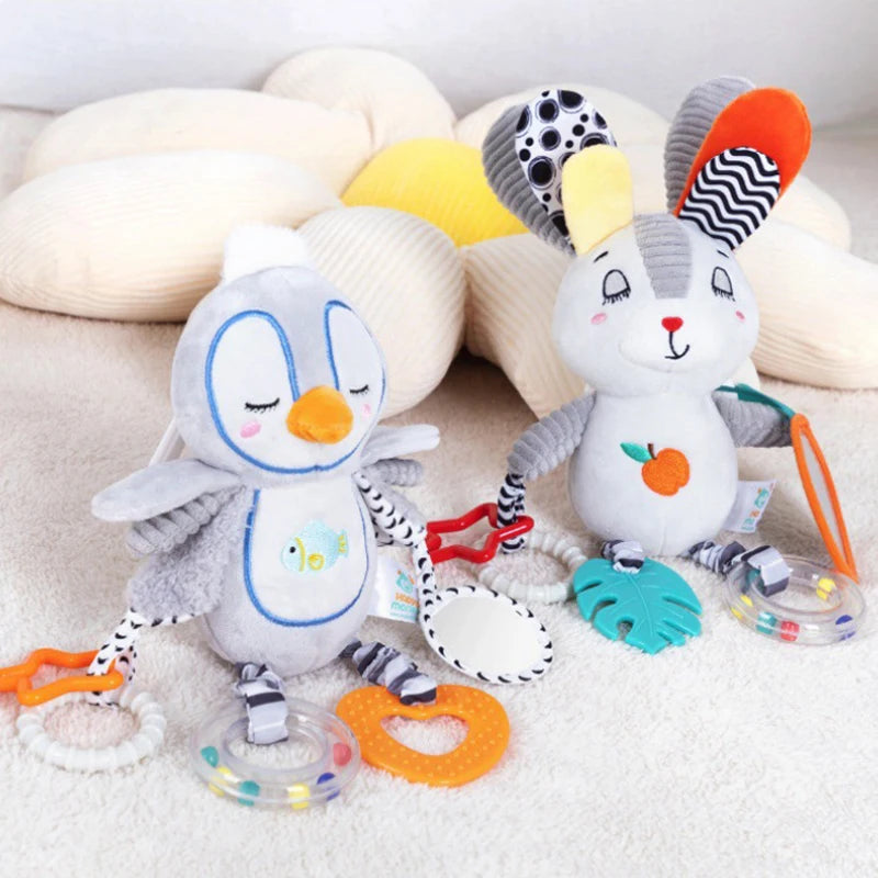 Baby Sensory Animal Toys — Fine Motor & Teething, alternate angle