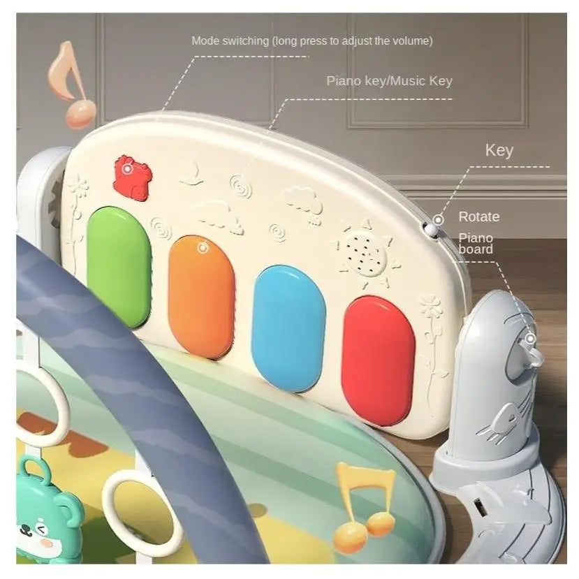Baby Activity Play Mat — Musical Sensory Fun, alternate angle