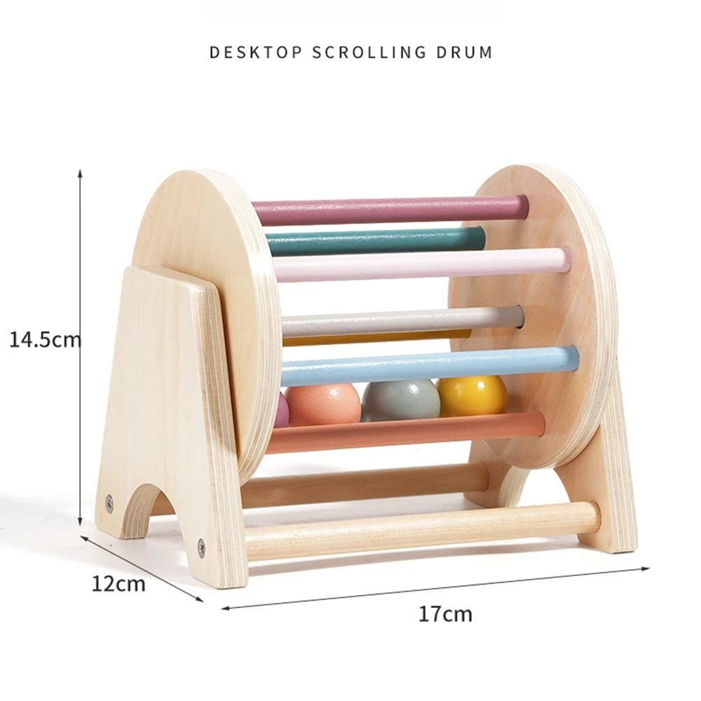 Montessori Rolling Ball Drum — Early Learning & Sensory Play, premium quality view