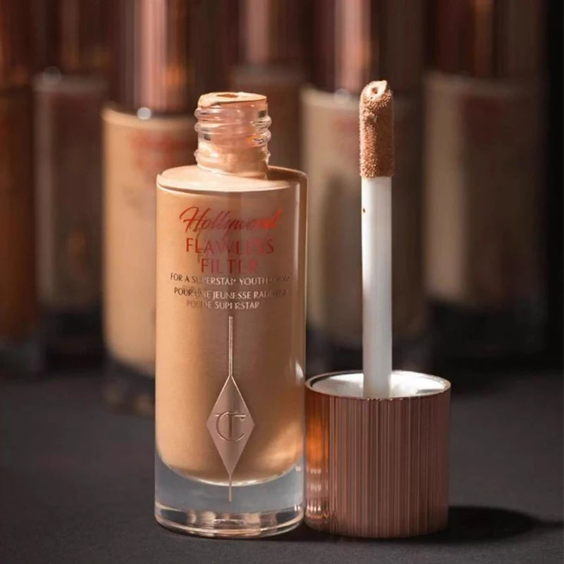 Charlotte Tilbury Liquid Filter — 5 Colors for Flawless Glow, natural styling