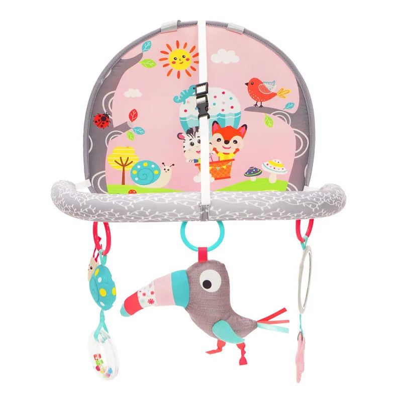 Baby Hanging Activity Toy — Gentle Sensory Play, soft texture detail