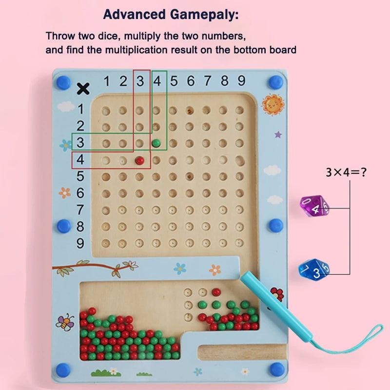 Magnetic Color Maze — Montessori Learning Toy, premium quality view
