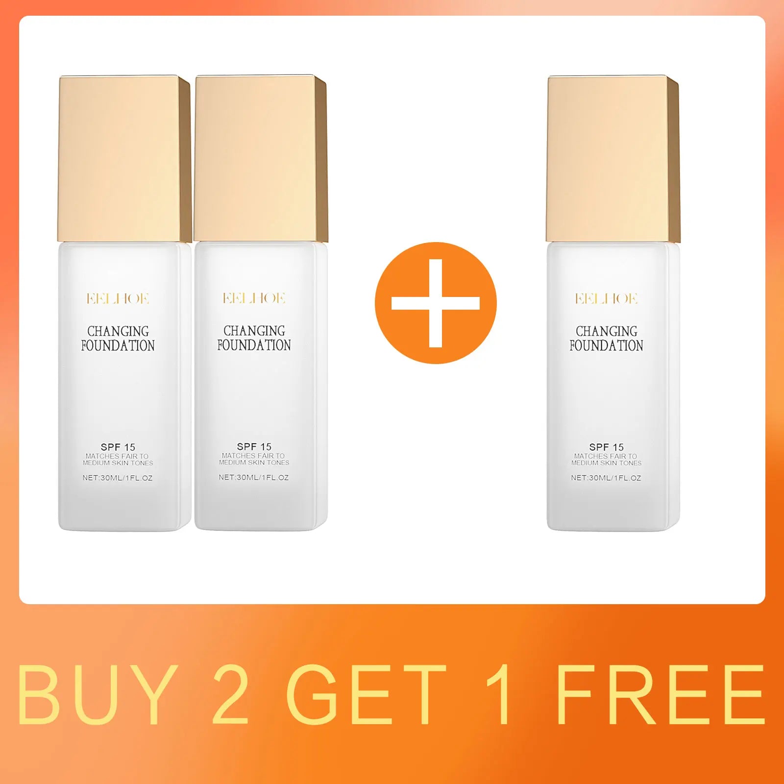 Thermostatic Liquid Foundation — Adaptive Coverage SPF 15, soft texture detail