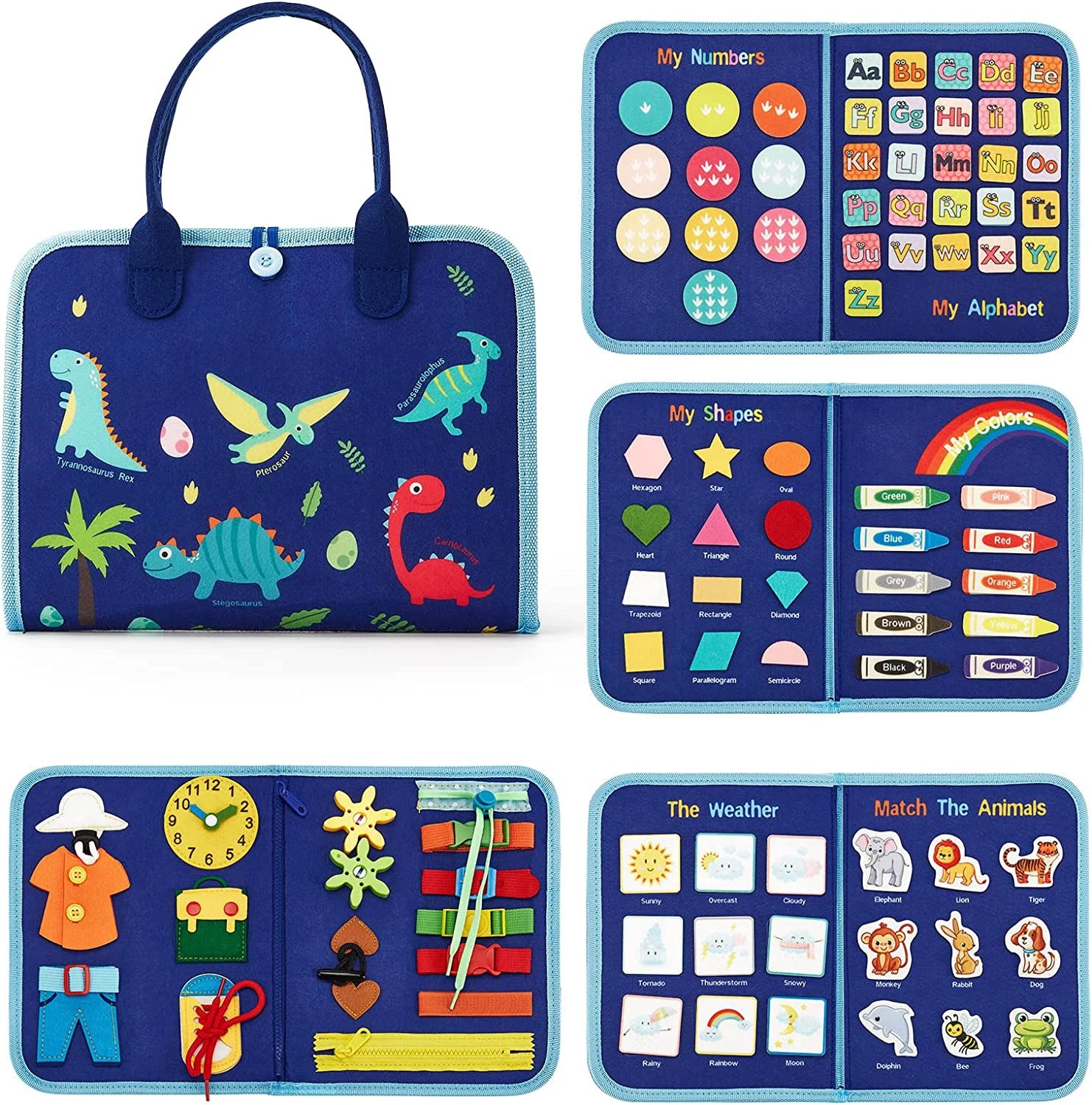Montessori Quiet Book — Early Skills for Toddlers, thoughtful detail