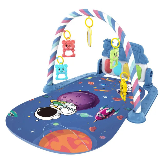 Baby Activity Piano Gym — Infant Musical Play Mat, alternate angle
