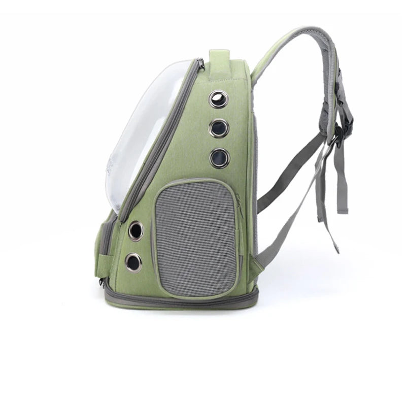 Transparent Pet Carrier Backpack — For Gentle Journeys, natural styling