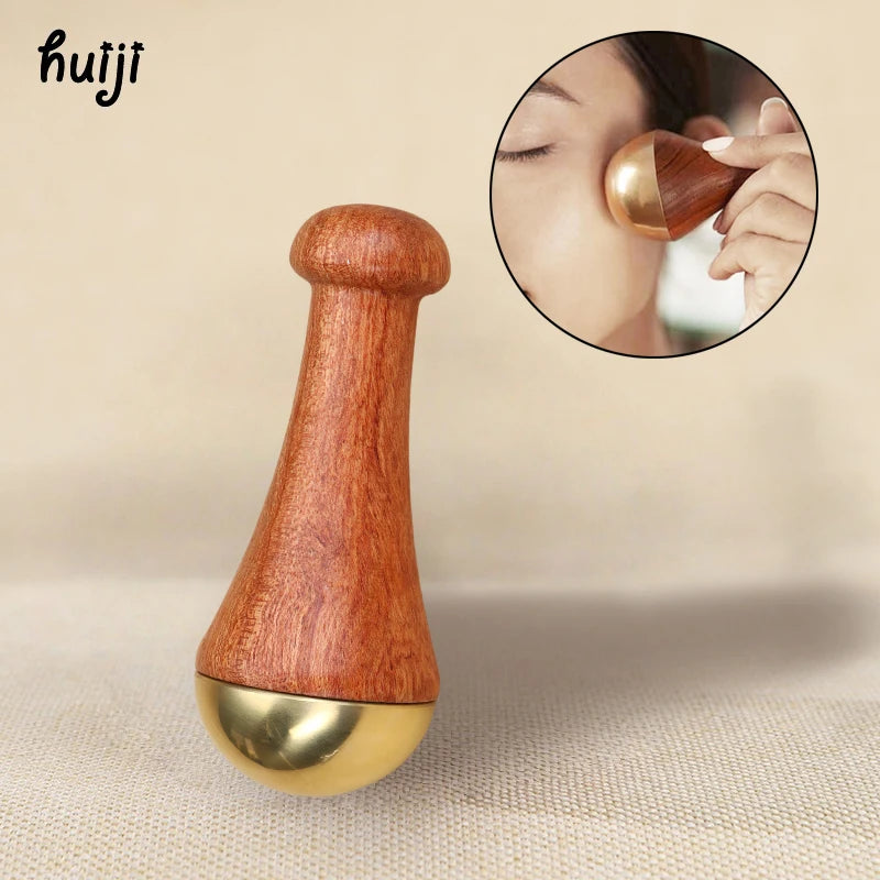 Kansa Wand Facial Massager — Gentle Skin Ritual