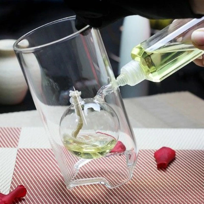 Glass Oil Lamp — Gentle Ambiance for Your Home, lifestyle setting