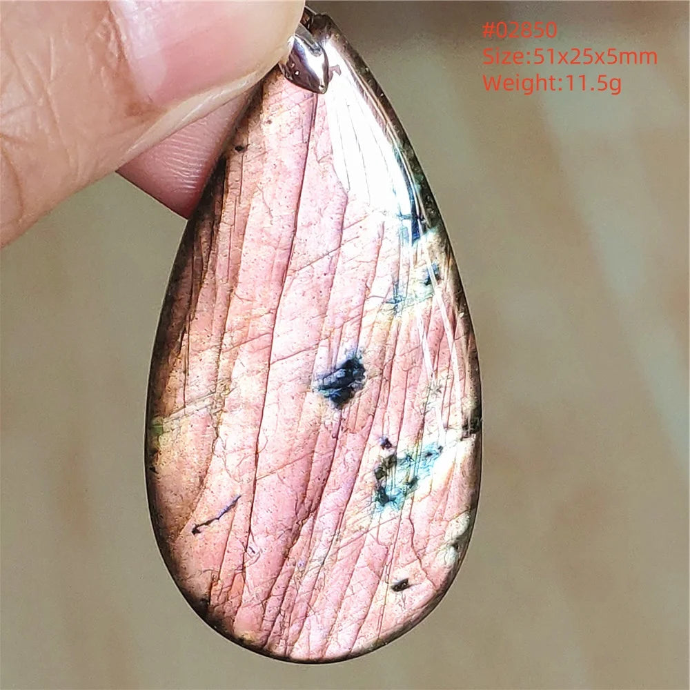 Labradorite Teardrop Pendant — A Soothing Blue Gemstone, curated presentation