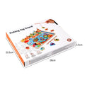 Montessori Wooden Activity Board — Early Learning Fun, soft texture detail