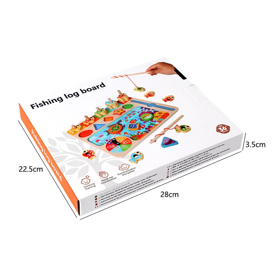 Montessori Wooden Activity Board — Early Learning Fun, soft texture detail
