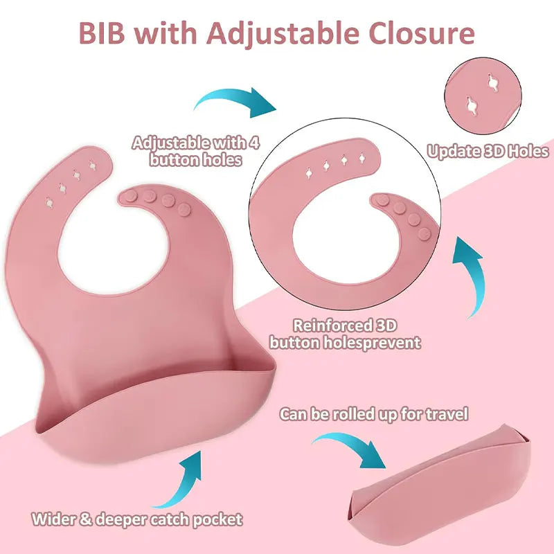Silicone Baby Feeding Set — Gentle Weaning Essentials, alternate angle