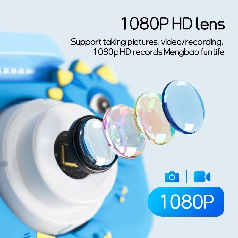 Children's Digital Camera — 1080P HD Fun, close-up detail