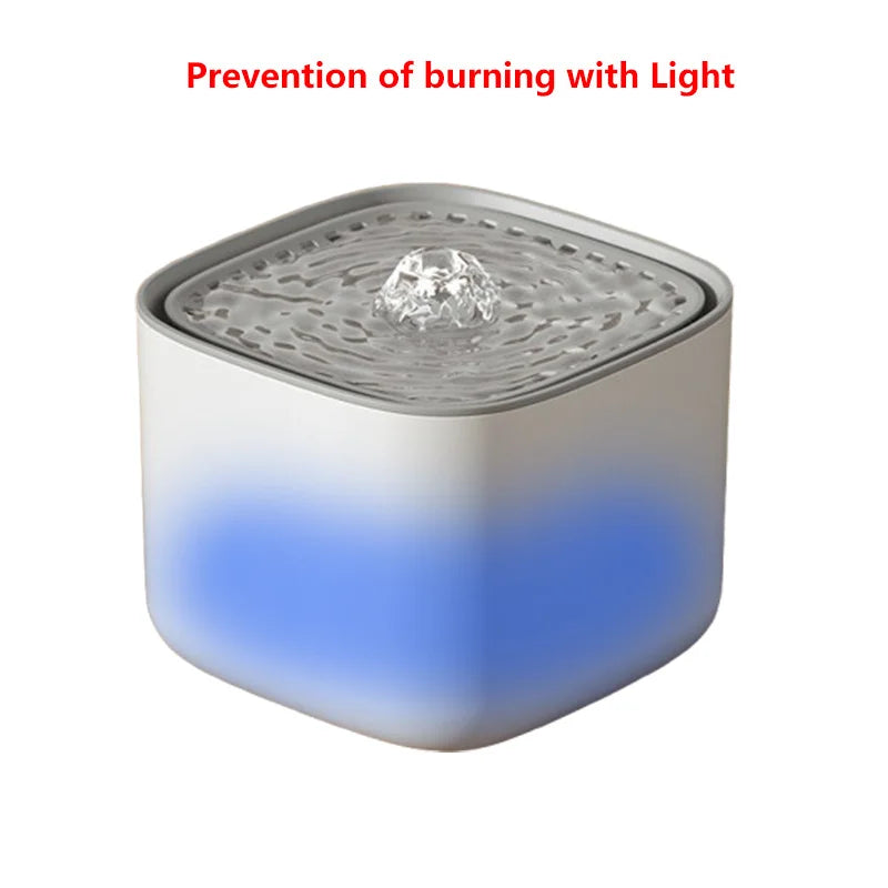Pet Water Fountain 3L — Automatic Filtered Dispenser, thoughtful detail