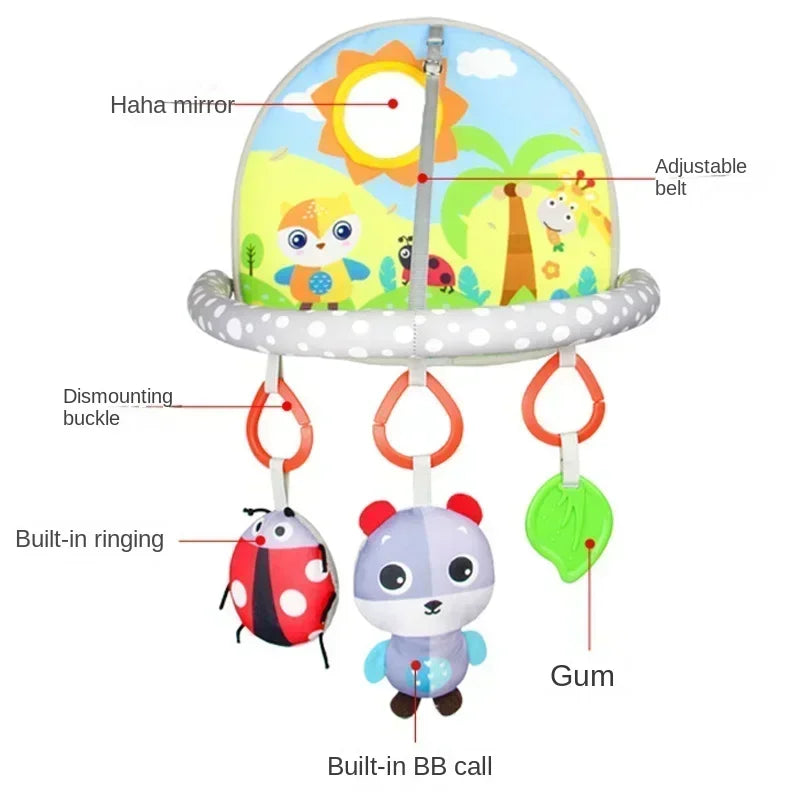Baby Hanging Activity Toy — Gentle Sensory Play, lifestyle setting