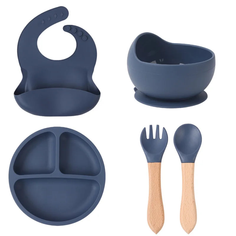 Silicone Baby Feeding Set — Gentle Weaning Essentials, curated presentation