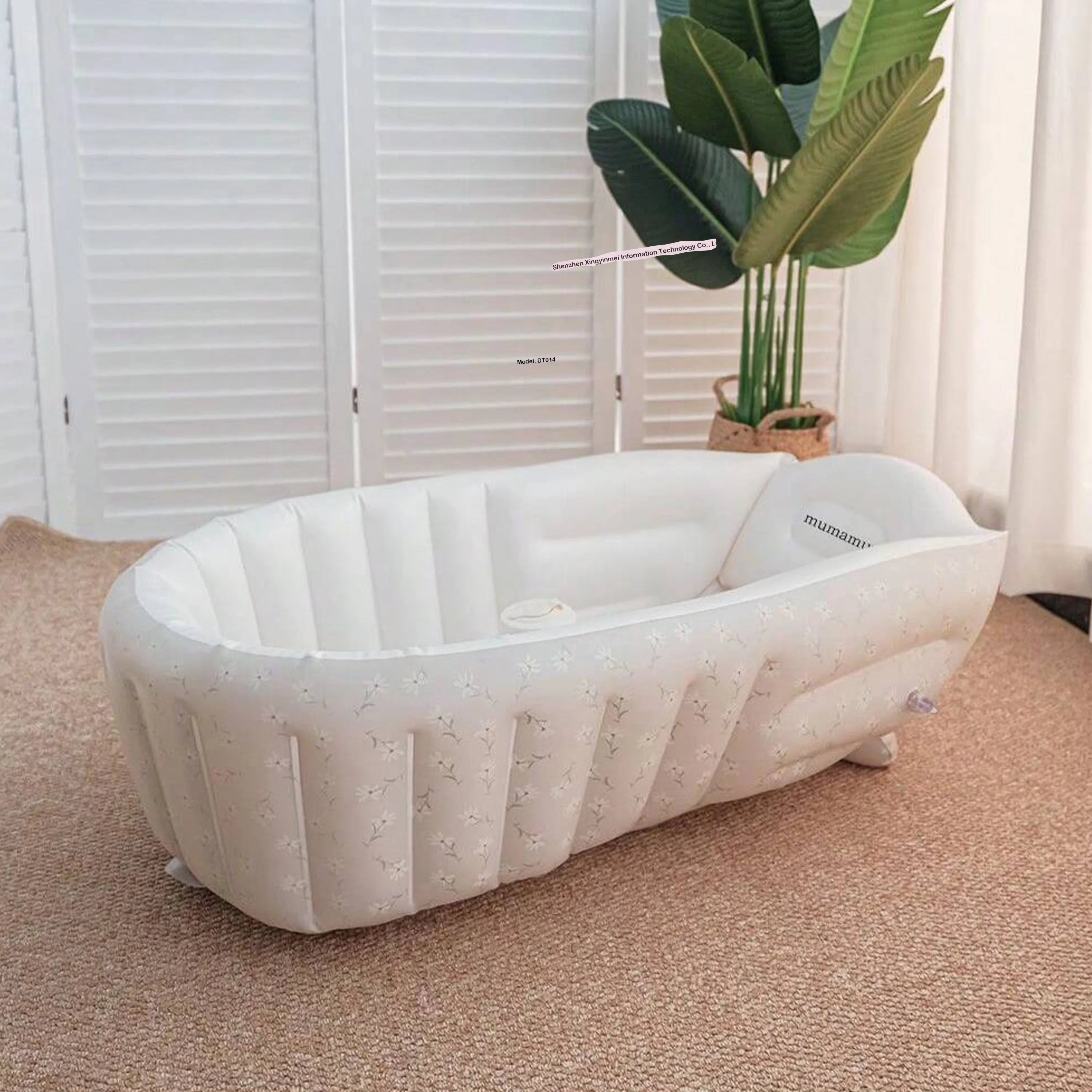 Inflatable Baby Bathtub — Gentle Bath Time, thoughtful detail