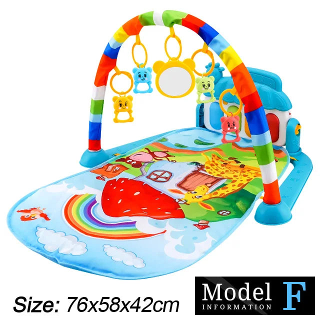 Baby Activity Gym — Musical Piano Play Mat, thoughtful detail