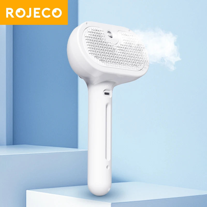 Pet Steam Grooming Brush — Soothing Care for Pets