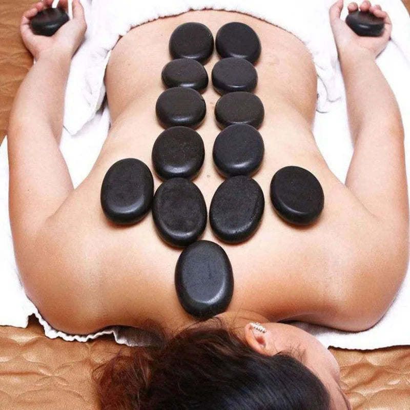 Hot Stone Massage Set — At-Home Spa Relaxation
