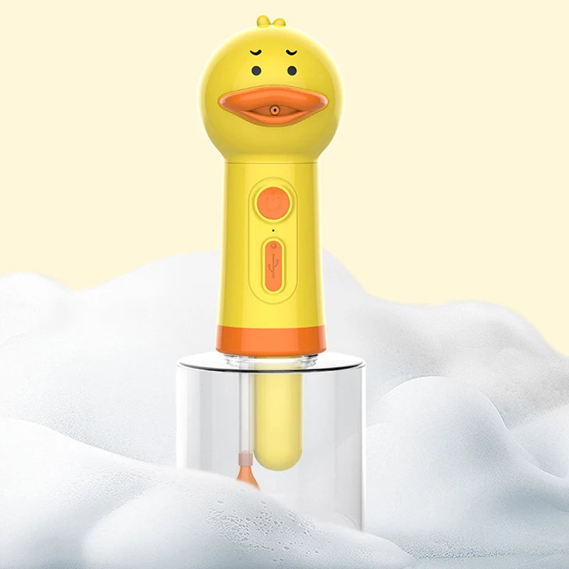 Duck Pet Foam Dispenser — For Gentle Bath Time, natural styling