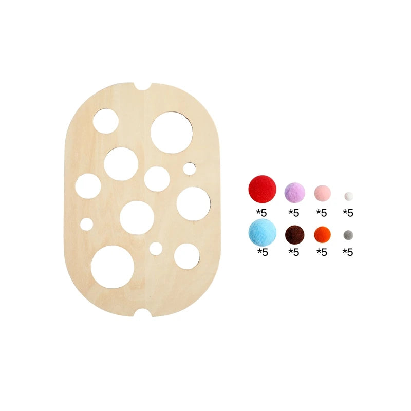 Montessori Sensory Tray Table — Early Learning Play, soft texture detail