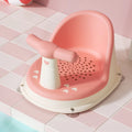 Baby Bath Seat — Soft Silicone Comfort, natural styling